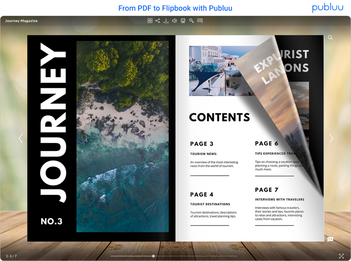 From PDF to flipbook with Publuu flipbook converted from a pdf in publuu