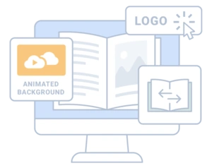 personalizing and branding a flipbook