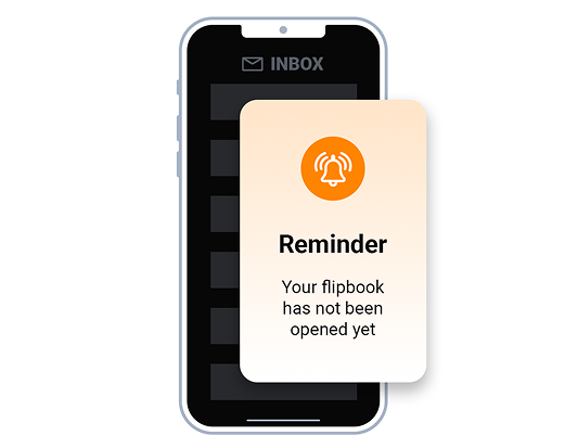 Promemoria intelligenti promemoria per rinviare un link al flipbook