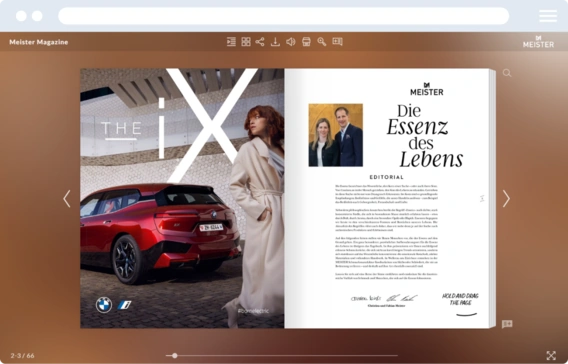 Flipbook embed with background