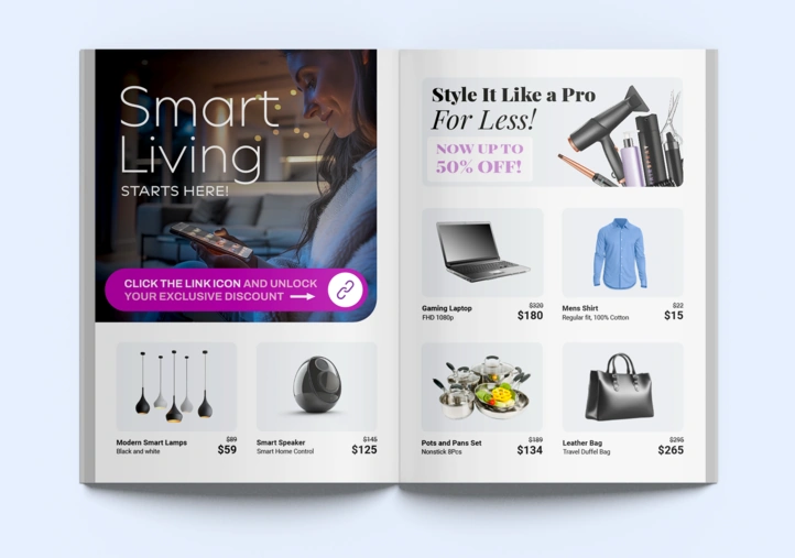 product catalog as an online flipbook