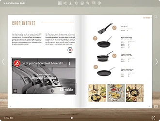 de buyer digital catalogue as a flipbook example