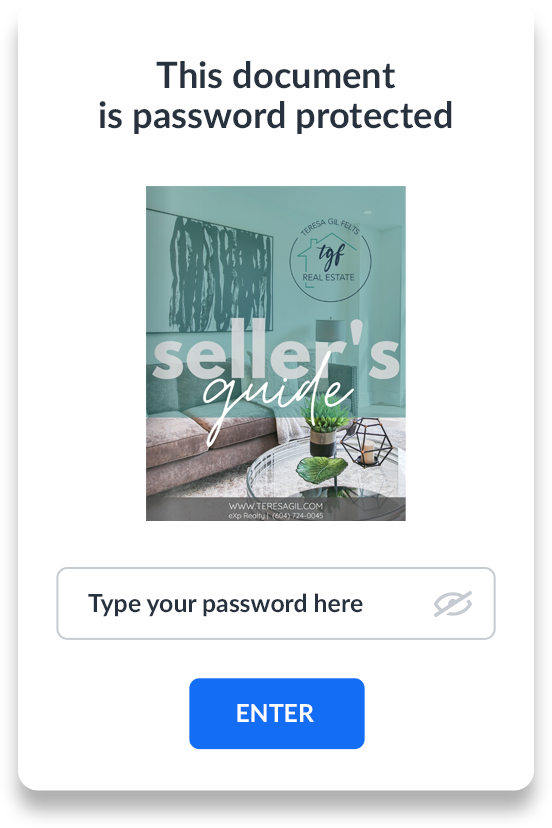 password protection feature