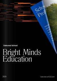 bright minds education digital brochure as a flip book example