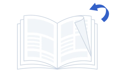 page flip effect in a flipbook