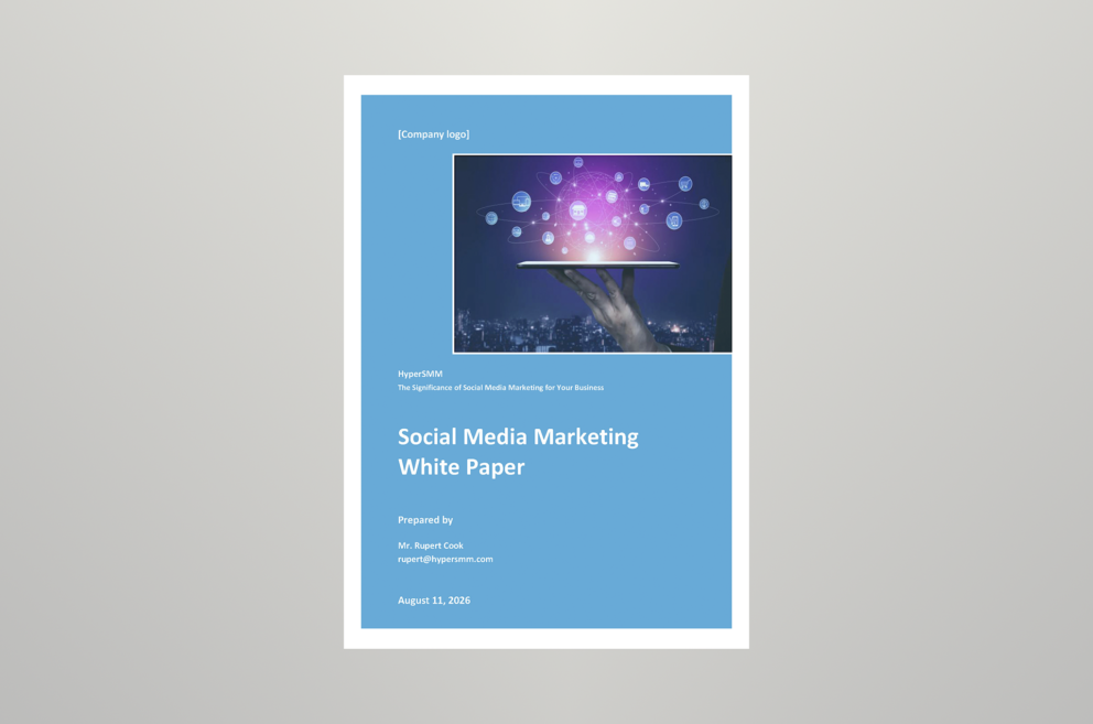 social media white paper