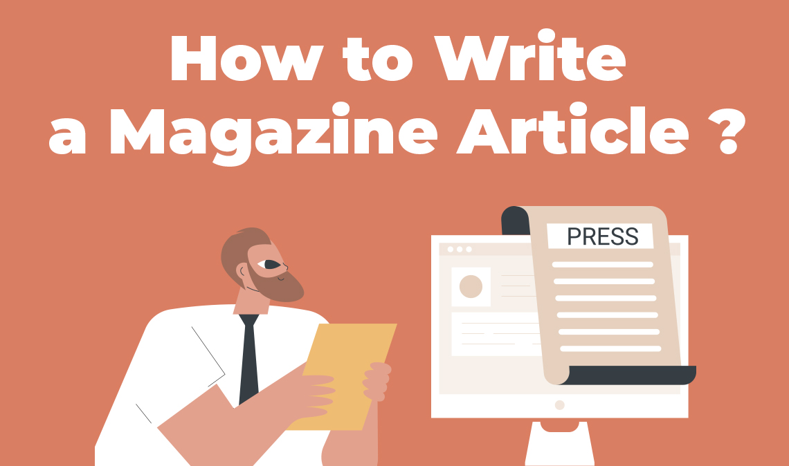 how to get a magazine to write an article about you