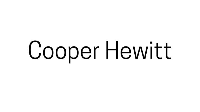 cooper hewitt