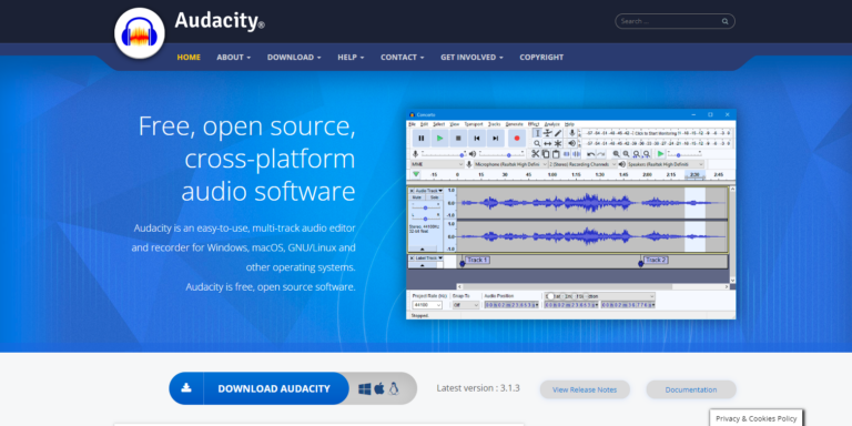 audacity screenshot