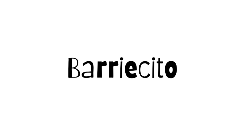 barriecito font