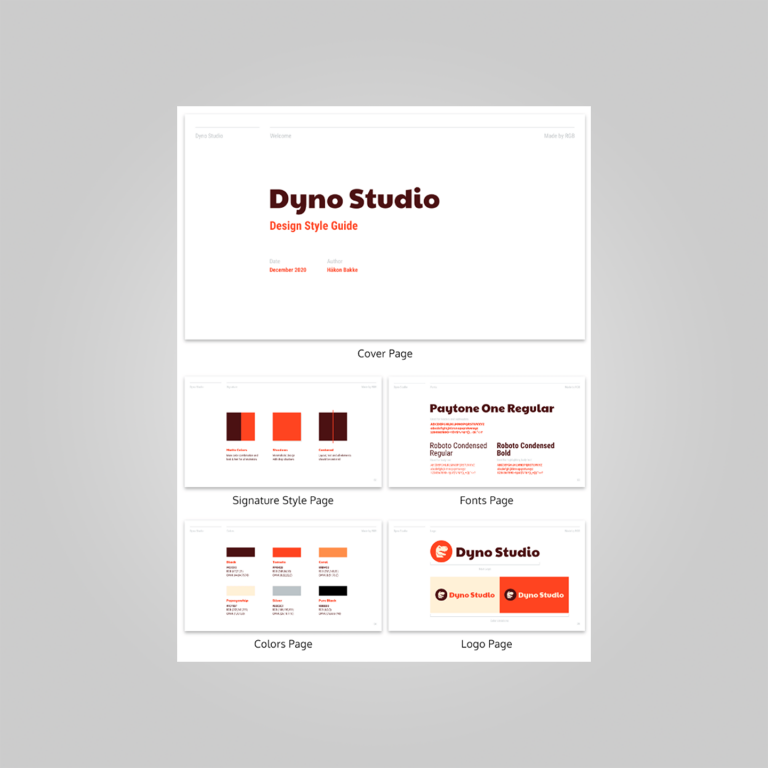 brand style template