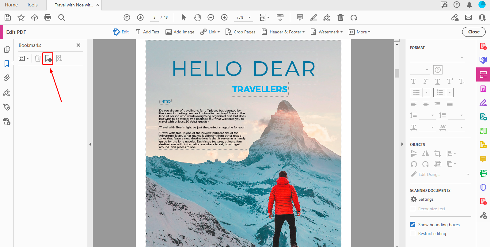 How to create a table of contents in adobe acrobat 