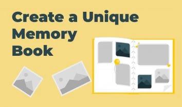 how to create a unique memory book