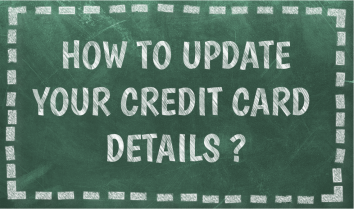 how to update your credit card details