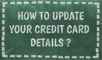 how to update your credit card details