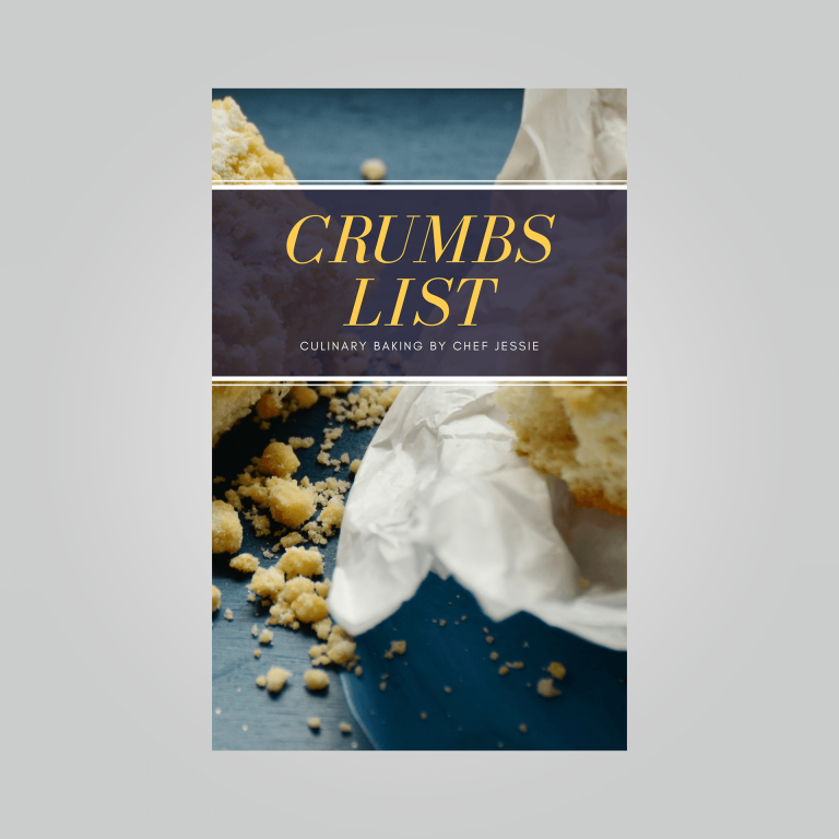 couverture du livre de recettes crumbs