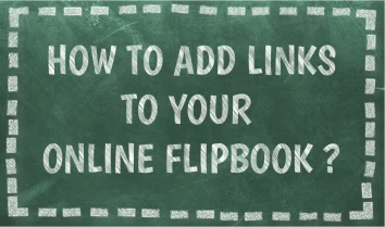 how to add links to an online flipbook