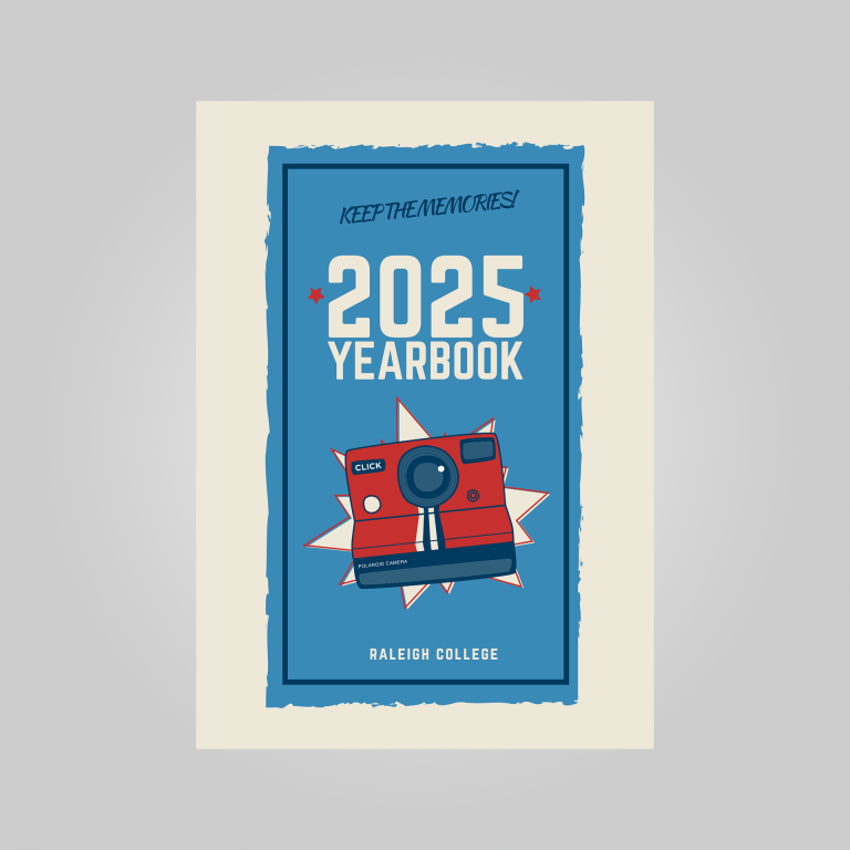 retro yearbook template