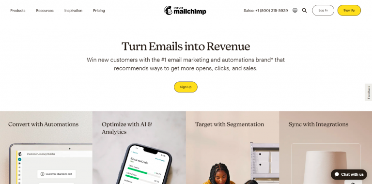 logiciel mailchimp