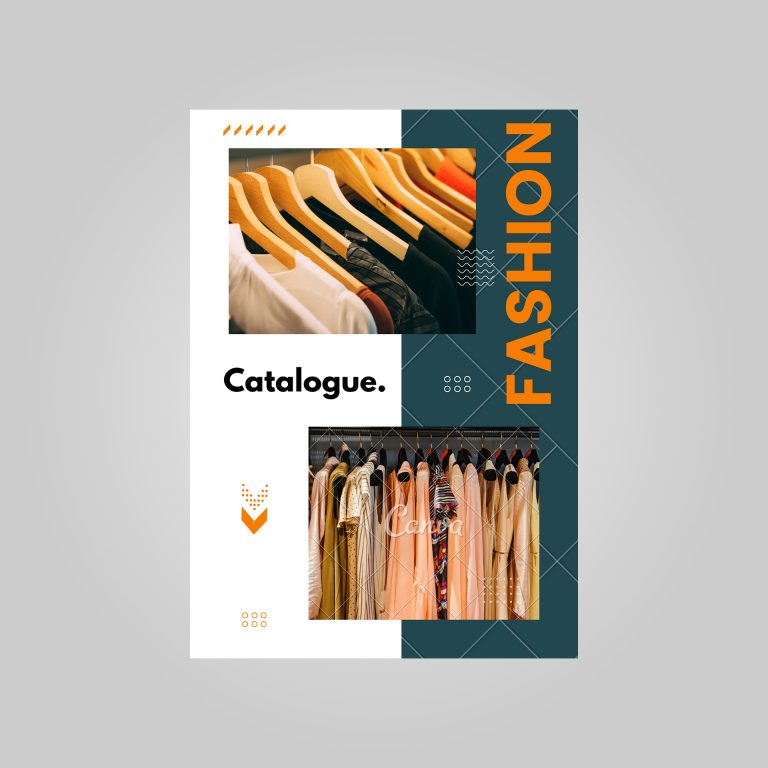 catálogo en línea orange modern