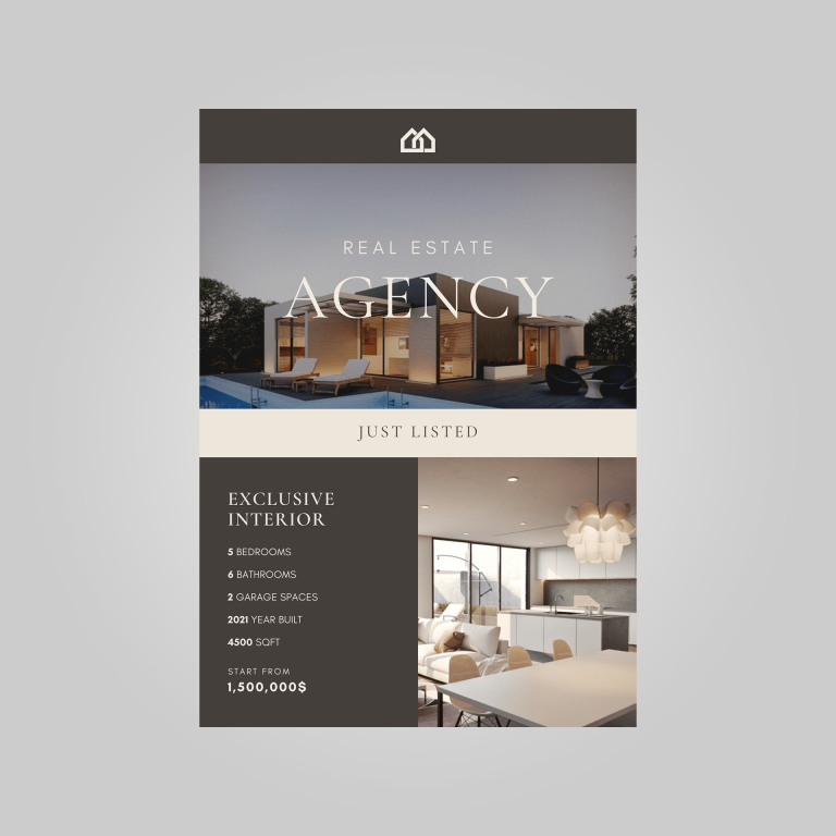 real estate agency newsletter template