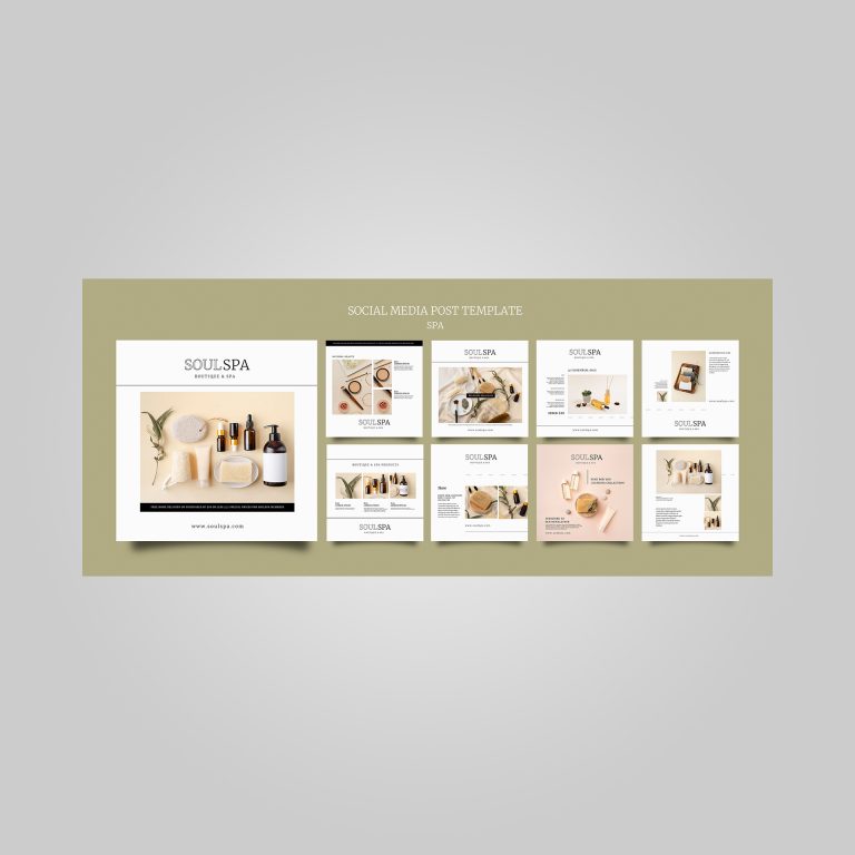 spa produktkatalog template