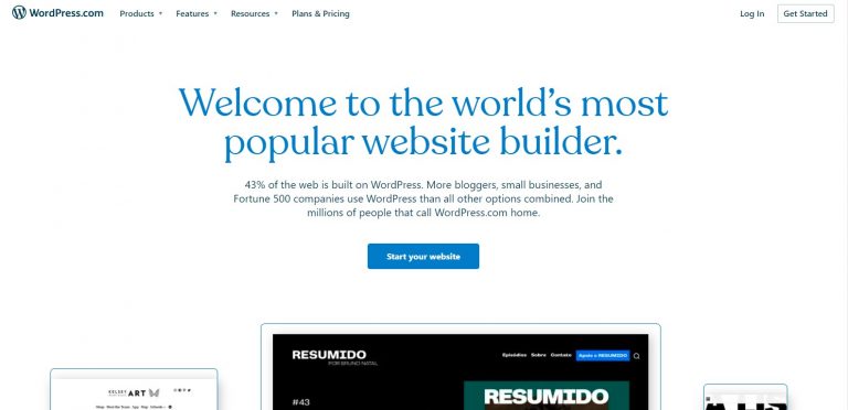 sitio wordpress