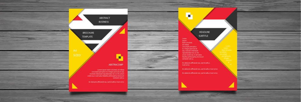 Product brochure template