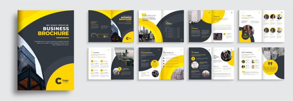Product brochure example