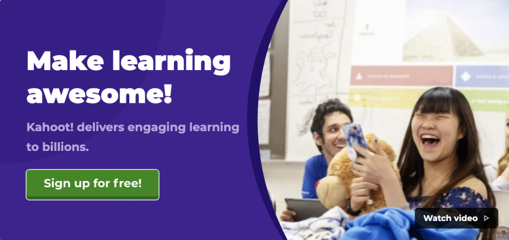 Kahoot - Teachers tool