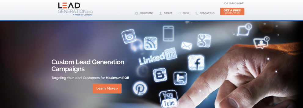 Leadgeneration.com für die Leadgenerierung