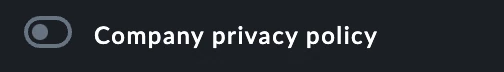 Lead form privacy policy 