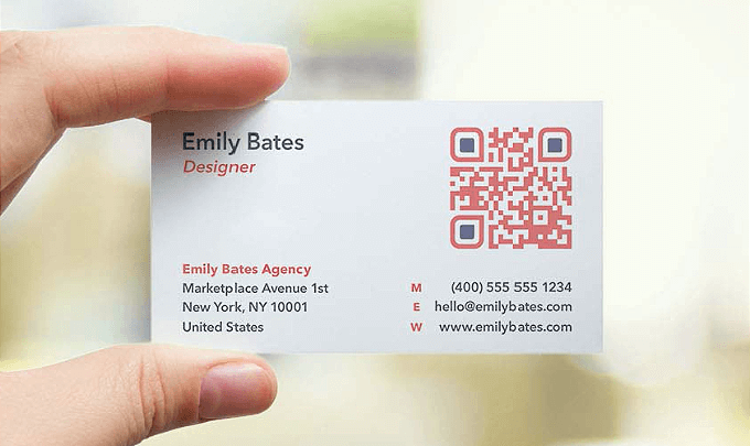 business card