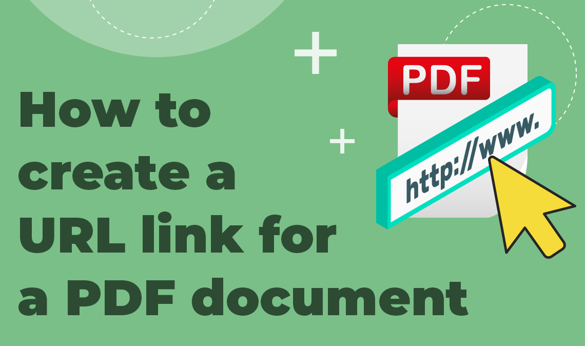 How to create a URL link for a PDF document
