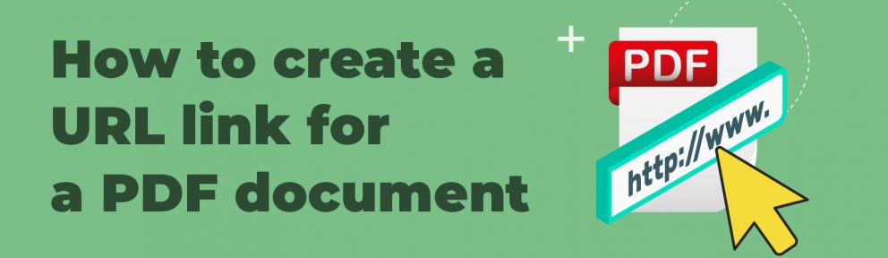 Cómo crear un enlace URL para un documento PDF