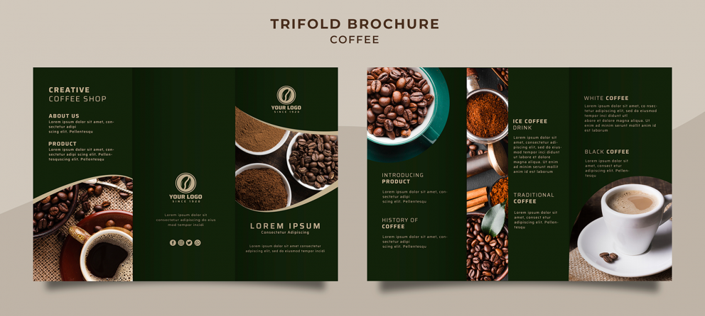 brochure tridimensionnelle