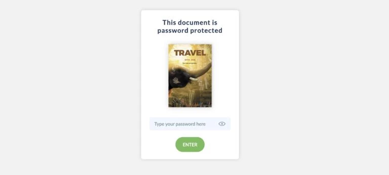 Password protection