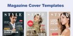 How to Make a Magazine Cover With a Template?
