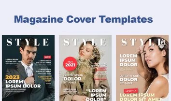 Magazine Cover templates