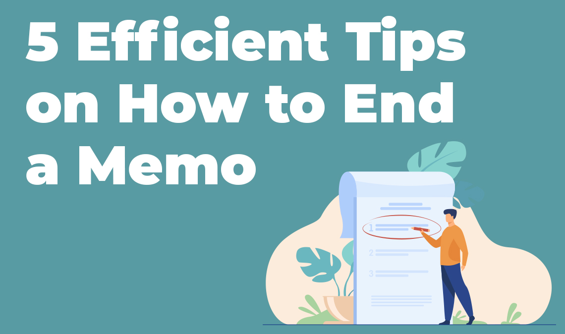 5 Consejos Eficaces Para Terminar Un Memor ndum