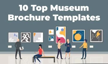 10 Bemerkenswerteste Museum Broschürenvorlagen