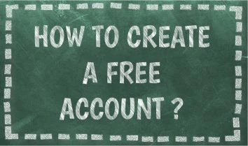 How to create a free account