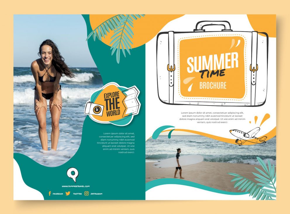 Flyer Design Holiday Packages  Travel brochure design, Travel advertising  design, Travel poster design