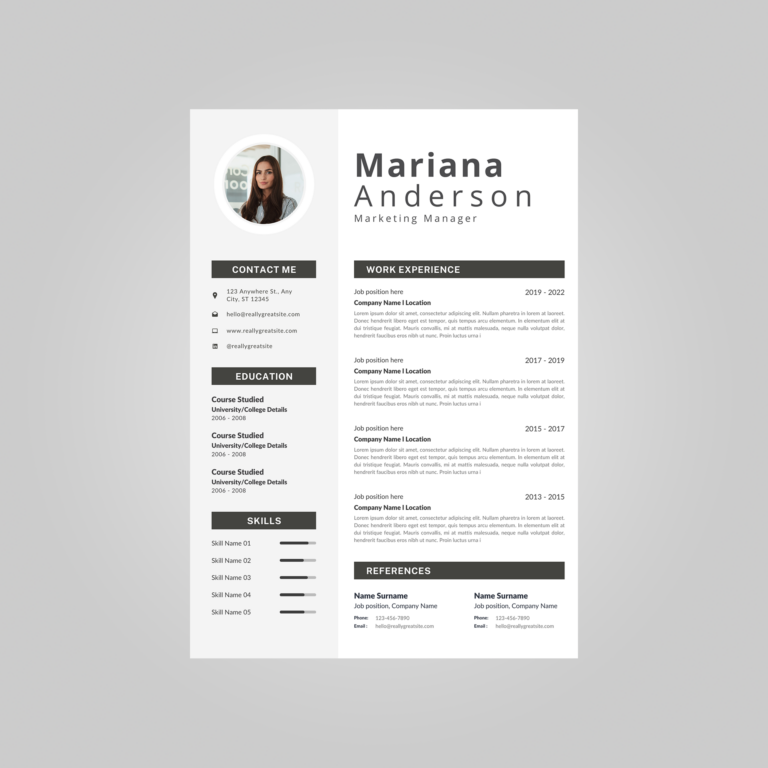 simple resume