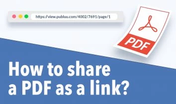 ¿Cómo compartir un PDF como enlace?