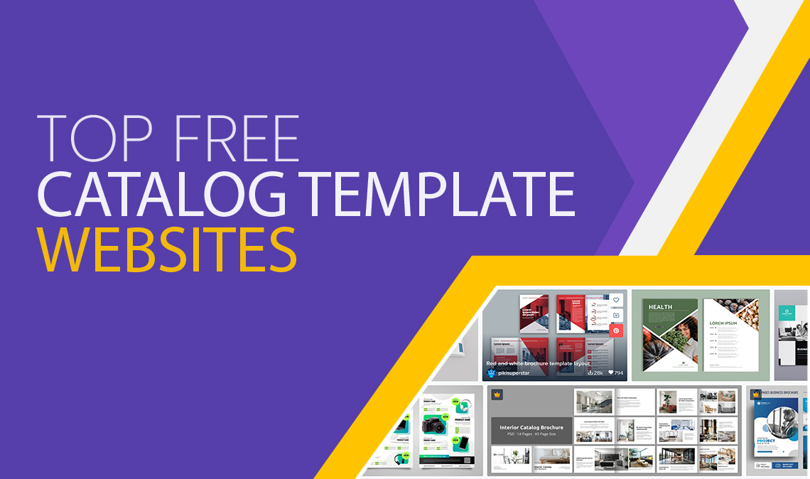 Top Free Catalog Templates Website and Selected Catalog Templates