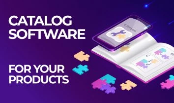 Catalog software for managing products