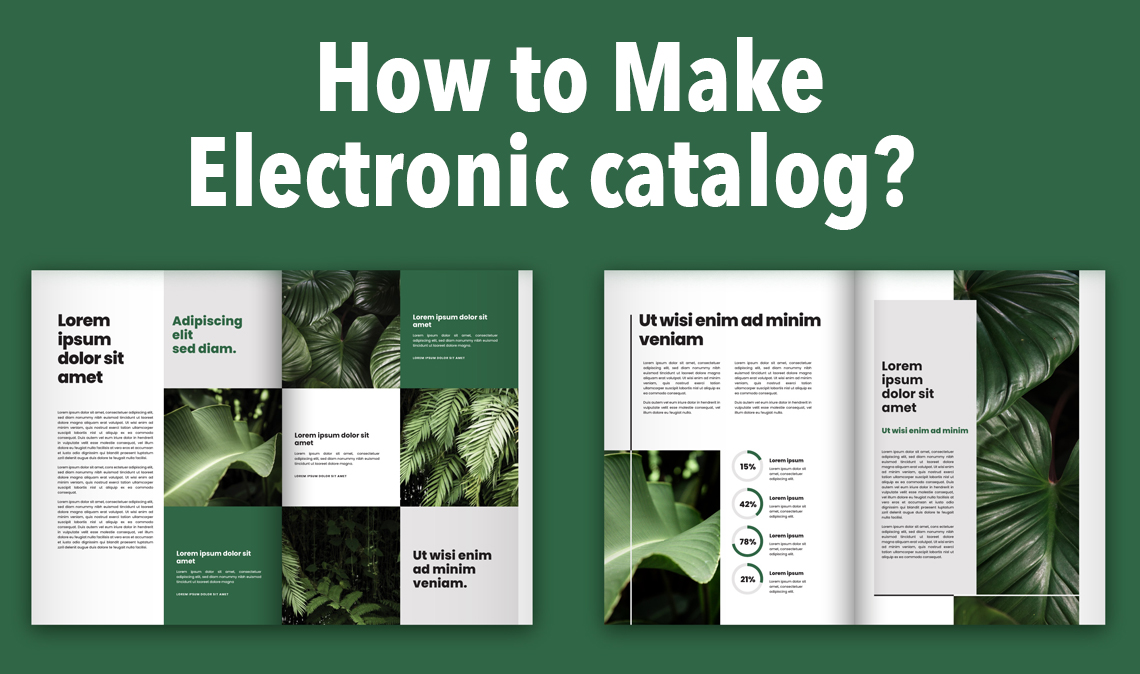 How To Make Electronic Catalog Step By Step 