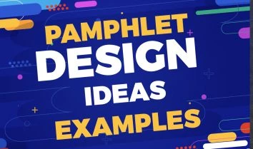Ejemplos de ideas de diseño de panfletos