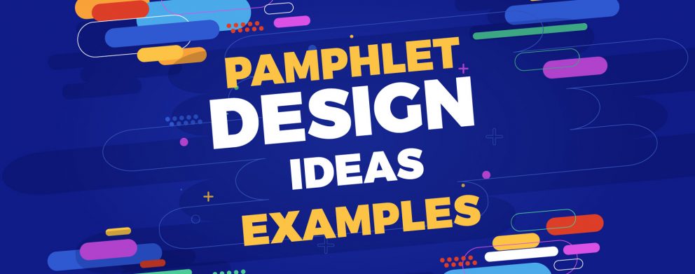 PAMPHLET DESIGN IDEAS EXAMPLES